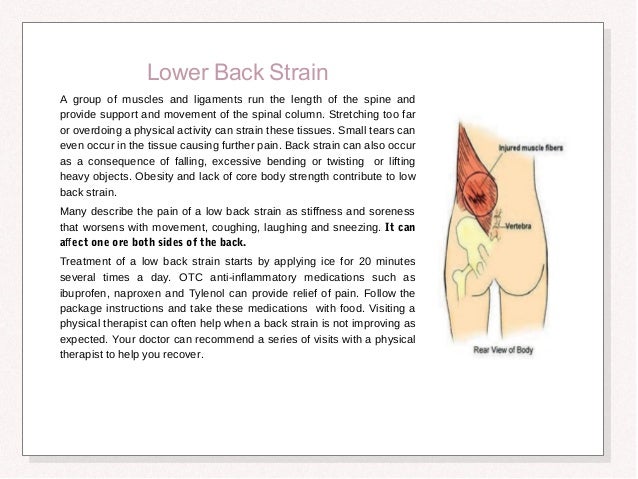 Lower left back pain