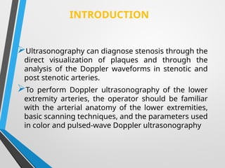 lower limb artery 6D.pptx vasular doppler | PPTX