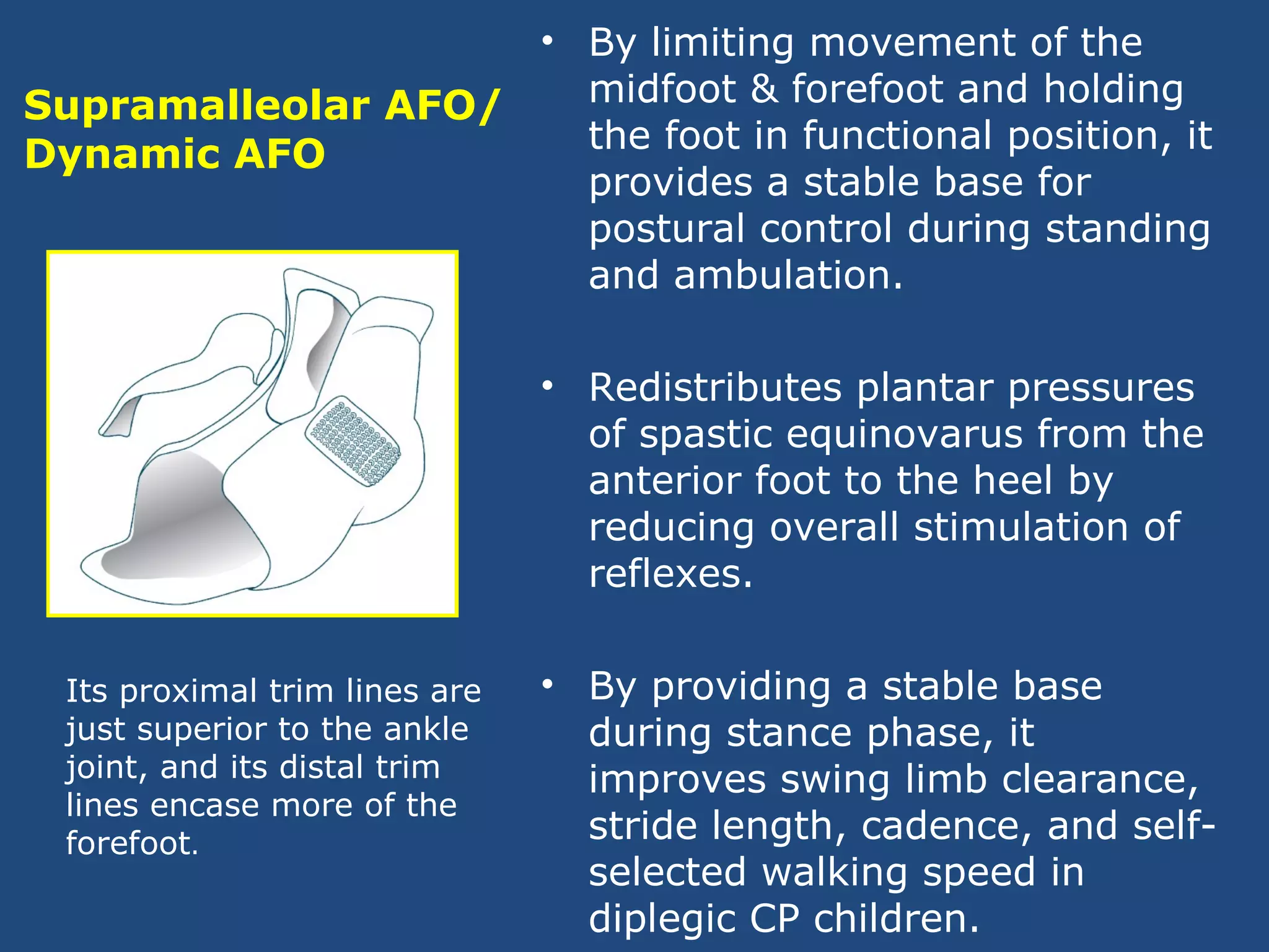 Lower Limb Orthotics - Dr Rajendra Sharma | PPT