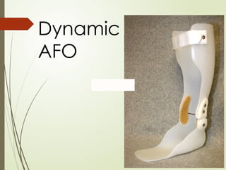 Dynamic
AFO
 
