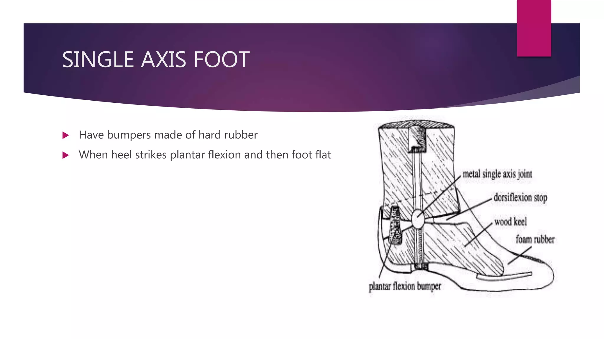 Lower limb prosthesis (hip, knee) | PPTX