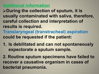 Sputum Routine Lower Respiratory Tract infections .pptx