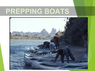 PREPPING BOATS
 