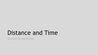 Lower Secondary Grade 8 Measuring Motion PART 1 distance speed and ...