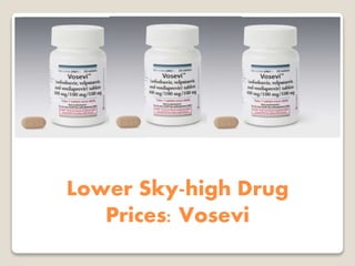 Lower Sky-high Drug
Prices: Vosevi
 