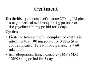 Lower urinary tract infection | PPTX