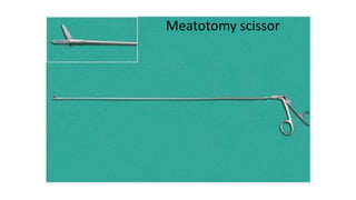 Meatotomy scissor
 