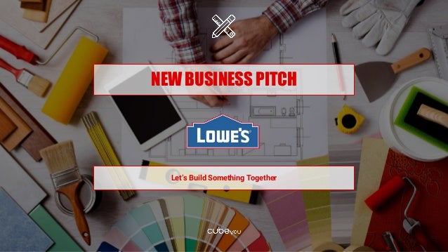 NEW BUSINESS PITCH
Let’s Build Something Together
 