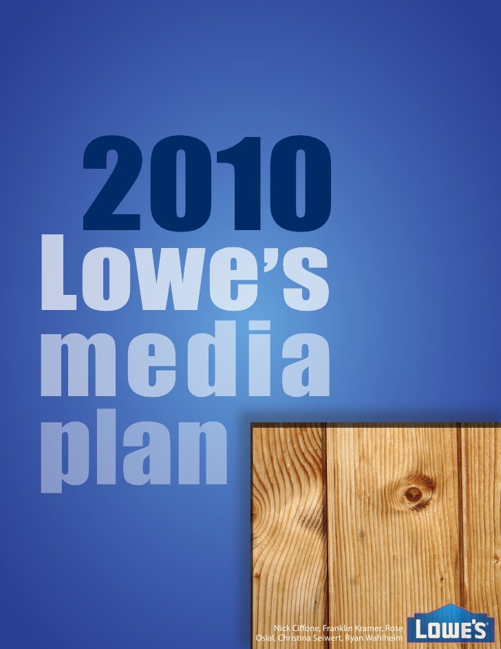 Lowes Mediaplan