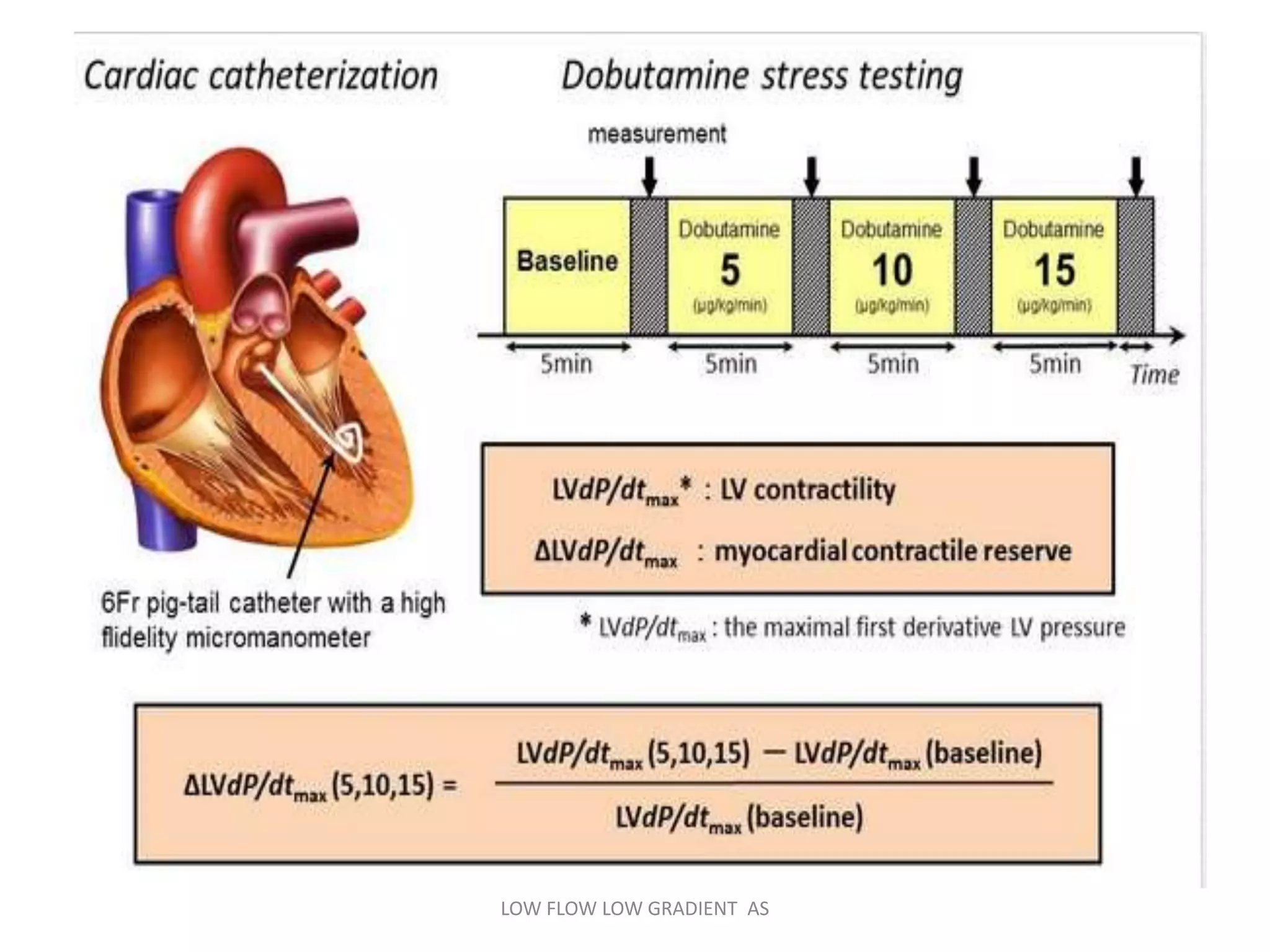 LOW FLOW LOW GRADIENT AS
 