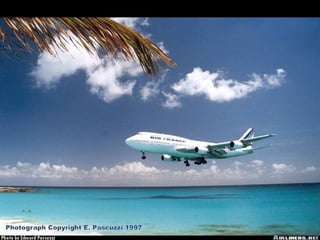 Low flying aircraft