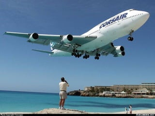 Low flying aircraft