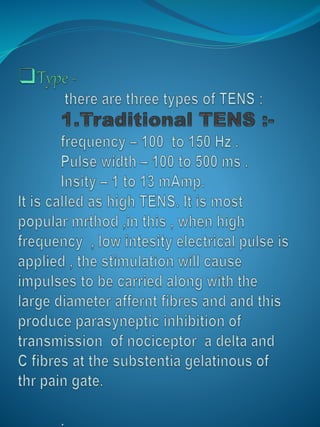 Low frequency current complete details.