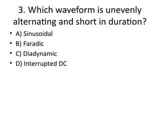 Low_Frequency_Therapeutic_Currents_MCQs.pptx