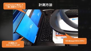 遅延の少ないlivepreview方法