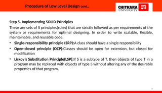 LOW LEVEL DESIGN - software development presentation | PPTX