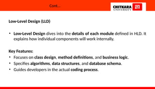 LOW LEVEL DESIGN - software development presentation | PPTX