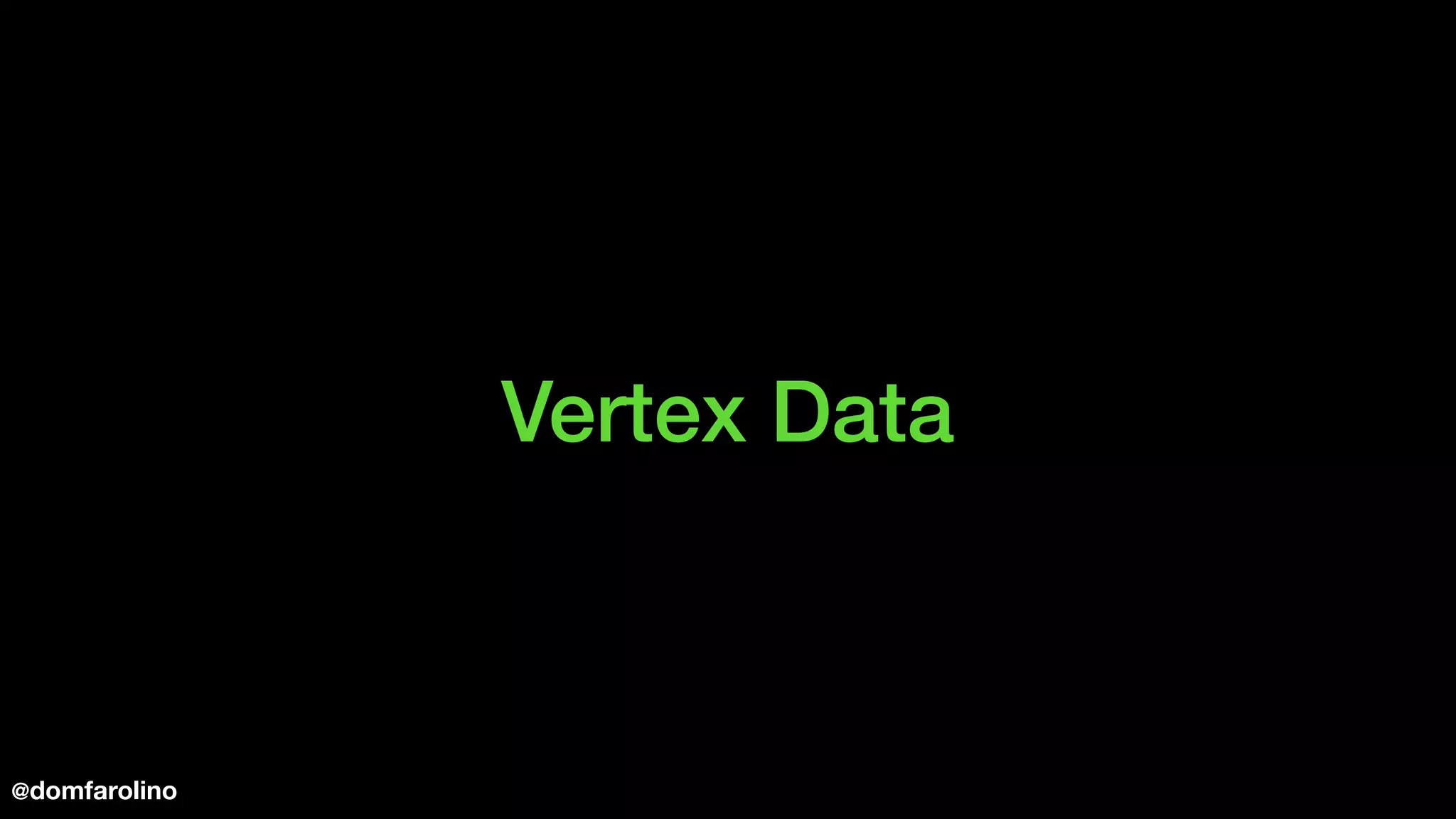 Vertex Data
@domfarolino
 