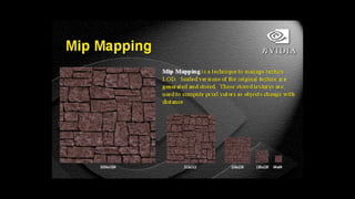 Low Level Graphics & OpenGL