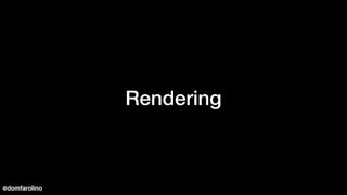 Rendering
@domfarolino
 