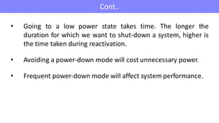 Low power embedded system design | PPT