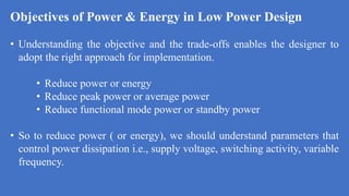 Low Power Examples Low power in vlsi with upf basics part 1 | PPTX