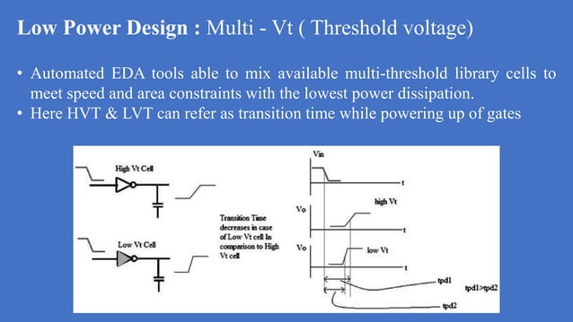 Low power in vlsi with upf basics part 1 | PPT