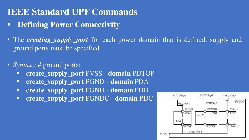 Low power in vlsi with upf basics part 2