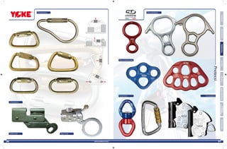 Mosquetones
Arrestadores
Cable Grab Rope Grab
Descendedores
Placas Multianclaje
Conectores Arrestadores
FerreteríaCuerdasCascosDotación-EPP
Señalización
BotiquínInformaciónConectoresArneses
26 27
 