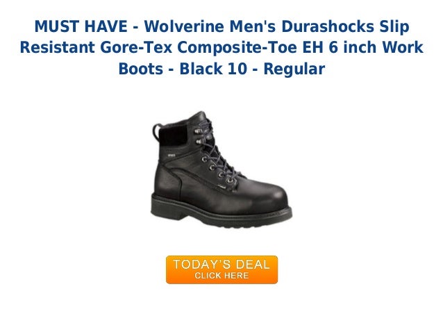 wolverine durashock black