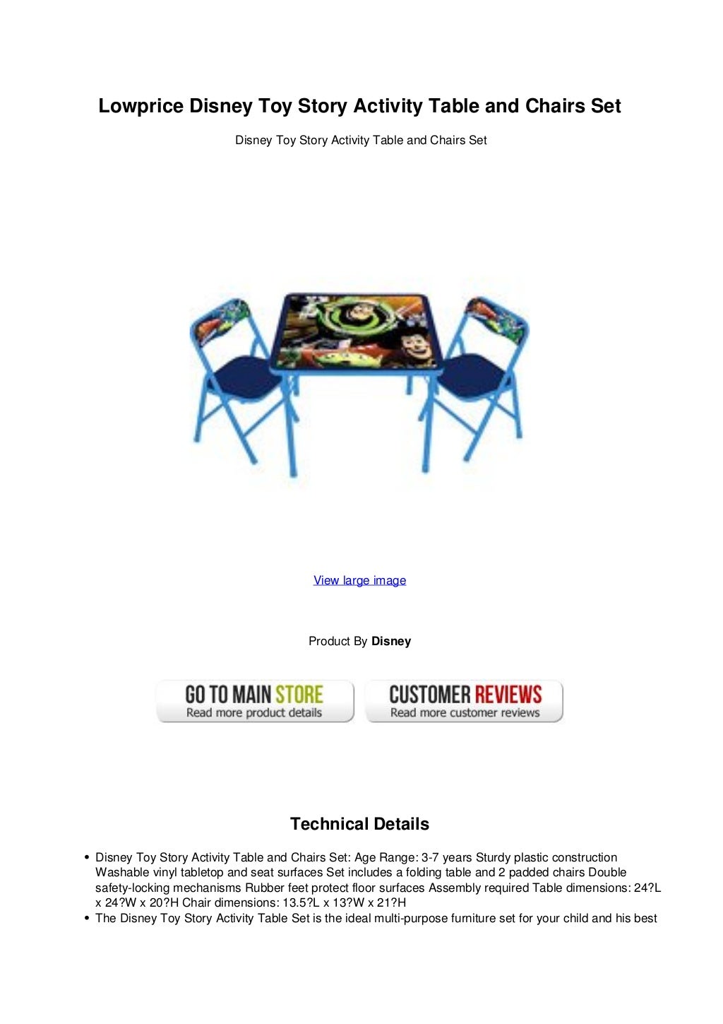 toy story activity set