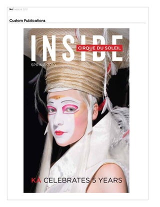 media	
  kit	
  2010




Custom Publications
 