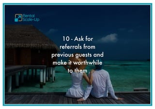 15 things to do today to get more low season vacation rental bookings