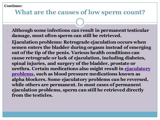 Saliva lubricant low sperm count