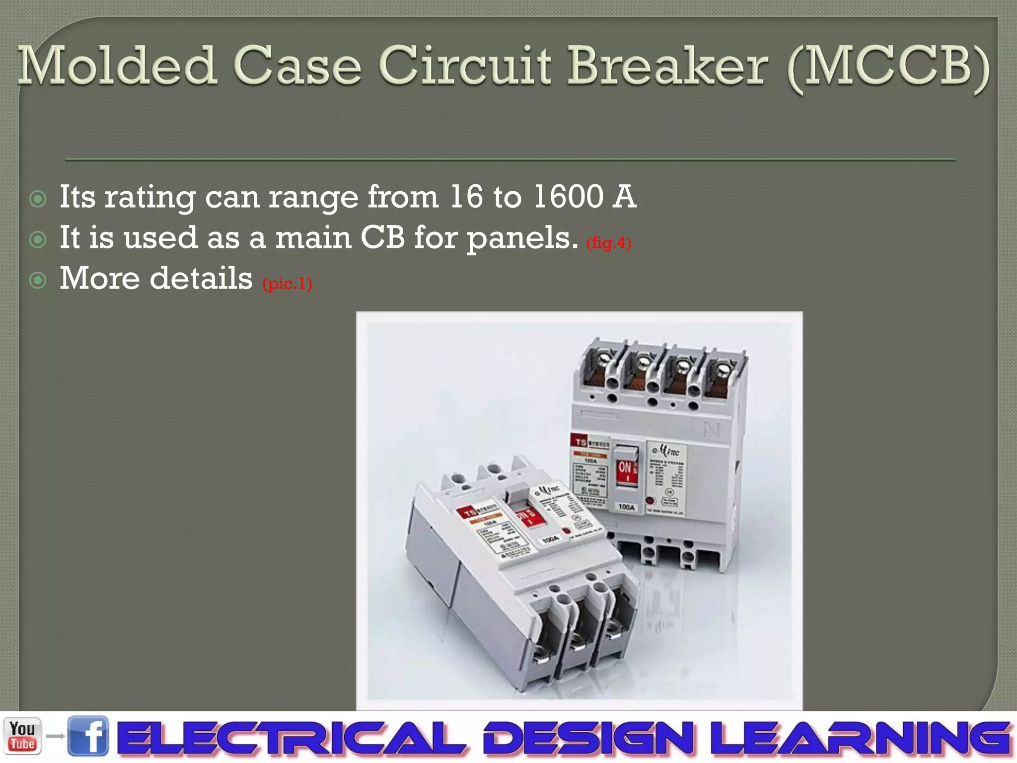Low voltage circuit breakers | PDF
