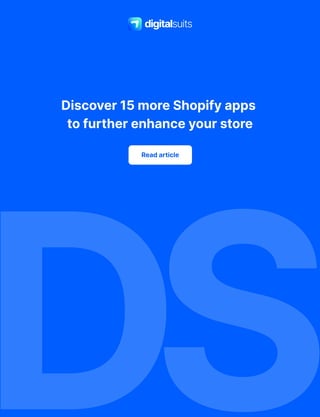 Top 5 Loyalty apps for Shopify store owners | PDF