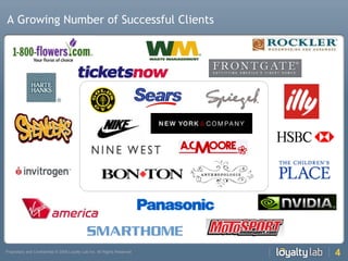 A Growing Number of Successful Clients 