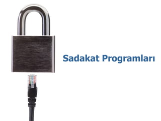 Sadakat Programları  