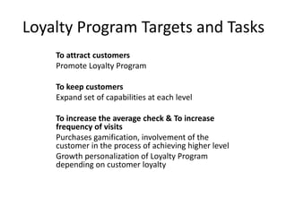 Mall Loyalty Program Strategy Example | PPT