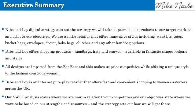 online retailer digital marketing strategy example product marketing plan examples