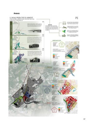Anexos
ELPAISAJE PRODUCTIVO DE GIRARDOT DI
ESTRATEGIA PARA LAAPROPIAClON DEL PATRIMONIO INDUSTRIAL --------------------------------------------- 1 X
LAURA MELISSA LOZANO FRASCICA
50,8 ha
23,9ha
UNIDADOF
SIGNIFICATION
CULTURAL
UNIDADDE
SIGNIFICATION
CUUURAL
:.',MtlDRF/, (
VfeDE CONEXlflN 
DSaRWLLCCISFERSO '
OaUOLtCC.DUPULRICi
COMERCIO INFORMAL
VIVIENDAINFORMALY URBANIZAClON PIRATA
CRECIMIENTO NO PLANIFICADO
OCUPACION DE ZONA DE RIESGO 0INUNDACION
COMERCIO INFORMAL
VIVIENDA INFORMAL Y URBANIZAClON PIRATA
CRECIMIENTO NO PLANIFICADO
OCUPACION DE ZONA DE RIESGO 0 INUNDACION
CONSECUENCIAS:
INSEGURIDAD
DETERIORO
ABANDON0
SUCIEDAD
ZONAS DE CONSUMO
CONSECUENCIAS:
INSEGURIDAD
DETERIORO
ABANDONO
SUCIEDAD
ZONAS DE CONSUMO
CONSECUENCIAS:
INSEGURIDAD
DETERIORO
ABANDONO
SUCIEDAD
ZONAS DE CONSUMO
UNIDADOF
SJGNIFICACION
CUIRJRAI
CONSECUENCIAS:
INSEGURIDAD
DETERIORO
ABANDONO
SUCIEDAD
ZONAS DE CONSUMO
EQUF ItNT
VIZLNM
COMERCIO
SKRHKI’ilEIMNClOM
RUHCULRIKALI
RUTACUL’UKALZ
RUTACULRIKAL3
COMERCIO INFORMAL
VIVIENDA INFORMAL Y URBANIZAClON PIRATA
CRECIMIENTO NO PLANIFICADO
OCUPACION DE ZONA DE RIESGO 0 INUNDACION
HAC-R -Sir TRAVI
SOIACONSHUCOC
MACDAIiNAA-AAL
UARtAKiADiUJNrf
11IIAIIIirAHIOS111MINIUS1)1 ARQI 1IUURAINOUSIKW V
MCC£RHA.3€TA_MAS:AAQUEGENER- JUNTOSDEDESMSC
00DE.«UP.N*J?AUP3AM.PAM CUE3IRELDEFICITDE ESPA-
CIORiBlUUVIQUIHkMIlNIDS.
CONLACONSCJTACldNDEL PJE“C DELOS GUANOSYLASDISTAN-
CIASDE LALlNEA:E <REA,LACIJDADCCMEN20ACRECERD: MANERA
EX’ONESC ALFOREl DESARROLLOCOMEROAJ. QUETENIAY FORIAS
5RAKTESSUMAS0=31SFRC DEIOS NTERTAMBIOSCOMFRCIA E5QUF
SF PRODIICANAIC lARGOrei ;I:FFRRFO,FS IX FlAZAOF IACONSTI-
TllCION 'rl PJFiT" CF IOSCI.AMOS. POR FSTARA70NFNTIIMOFS
JANCARIASrre CCSIROl DELESTADOEMPE3AR0SA 3ESARR0L ARSE
JEN RODELALUUAC.
FERROCARRIL
.............................. COMERCIO INFORMAL
VIVIENDA INFORMALY URBANIZATION PIRATA
CRECIMIENTO NO PLANIFICADO
OCUPACION DE ZONA DE RIESC-O 0 INUNDACION
| :CUIA’.M|-Ji-05
VIVIENDA
DISENAR UNA ESTRATEGIA QUE REUNA
LOS ELEMENTOS 0 VESTIGIOS DEL PASADO
INDUSTRIAL.CON EL FIN DE FORTALECER
LAAPROPIACION DEL PAISAJE PRODUCTIVO
DE GIRARDOT.
1890=
A KNICNCOCNCUCNTaLaTlRTIUWC JC-TIRRITOR CSCHAMAD:UN : — E
1 MOVIMIENTO PRINQWCNTEACRlCOLAfSORGO.CAfE^RROZYMAlZL • np IETIVA
GANADOYPA'.'-JEROS.QUEDzSARRC.LOLANWEGACldNDENTRODEL i UbJt 1IVU
37
 