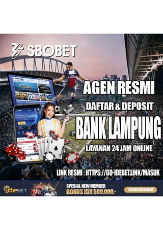 Ilustrasi topik agen sbobet minimal deposit ulasan