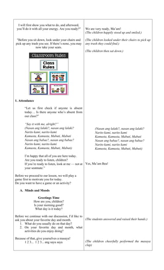 Lesson Plan in Mathematics: Understanding Basic Operations Through Real ...
