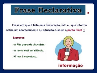 Frase Declarativa.informação