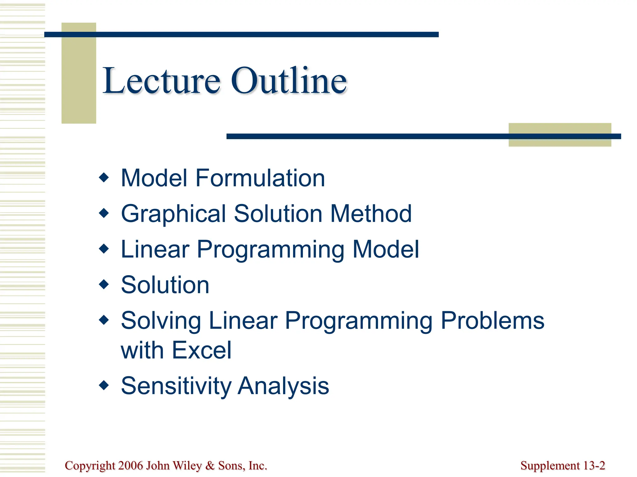 Linear Programming Free Power Point Slide Presentation.ppt