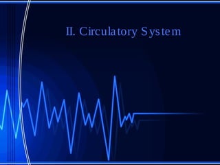 II. Circula tory S ys te m
 