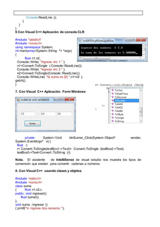 LENGUAJE DE PROGRAMACION C++ INTRODUCCION | DOCX