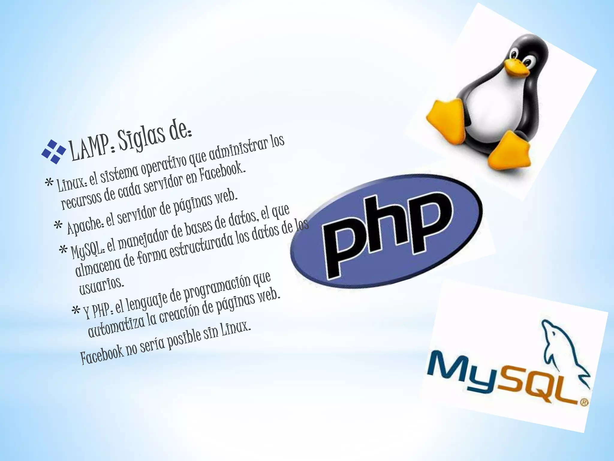 Tecnologías detrás de las Redes Sociales