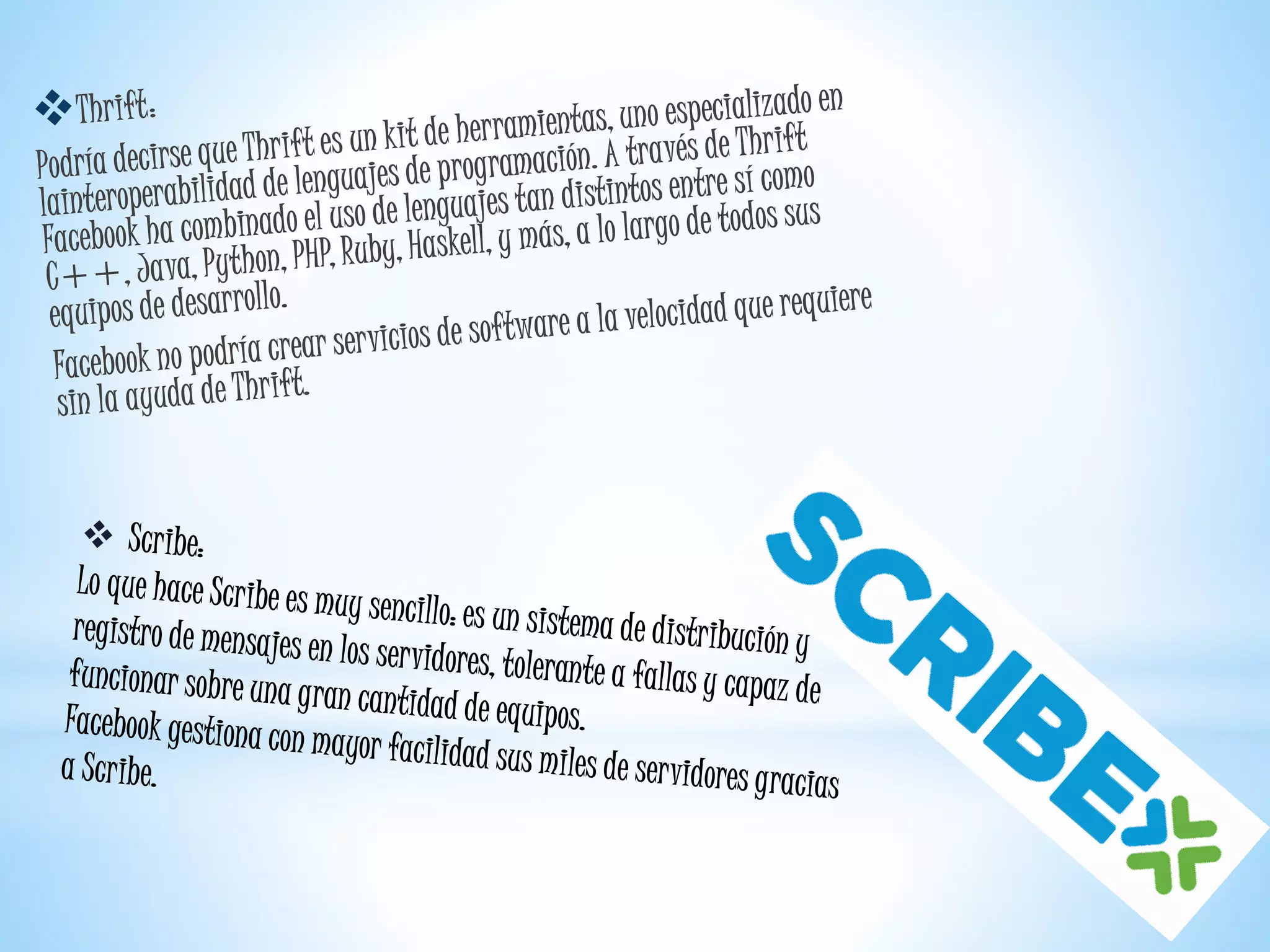 Tecnologías detrás de las Redes Sociales