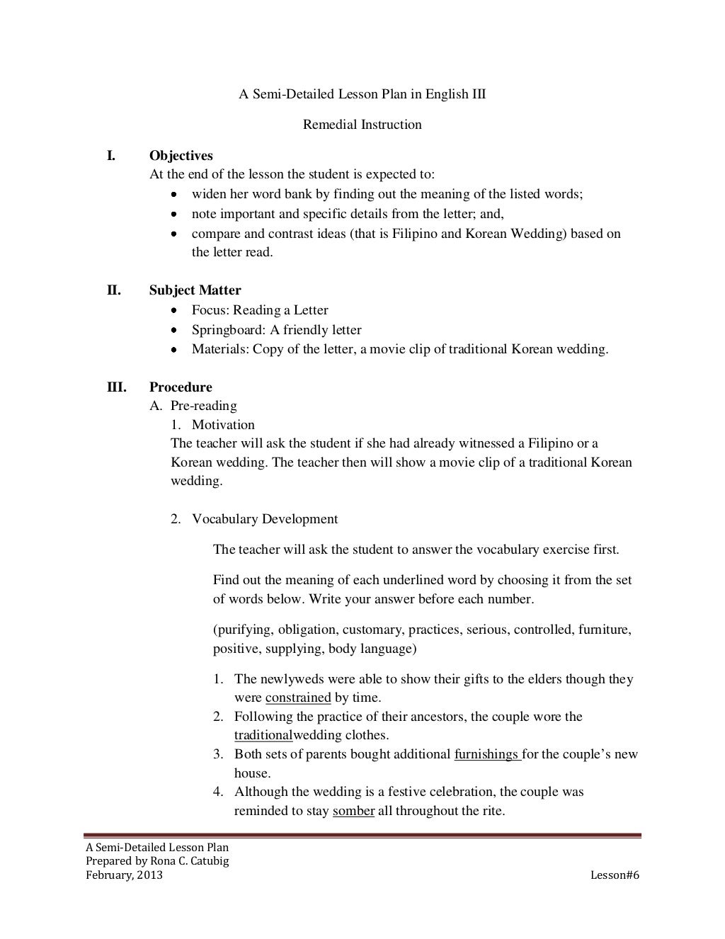 Semi Detailed Lesson Plan On Reading Letter semi-detailed-lesson-plan-on-reading-letter